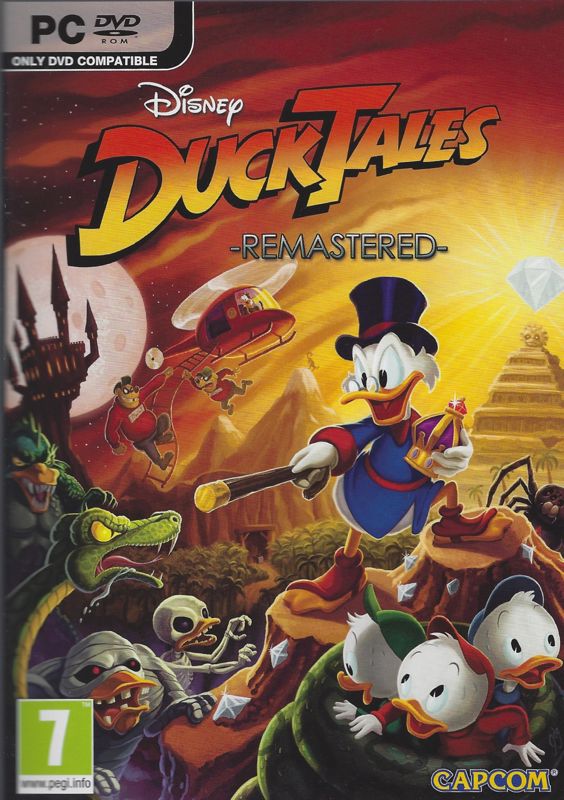 DuckTales Remastered box art for Playstation 3